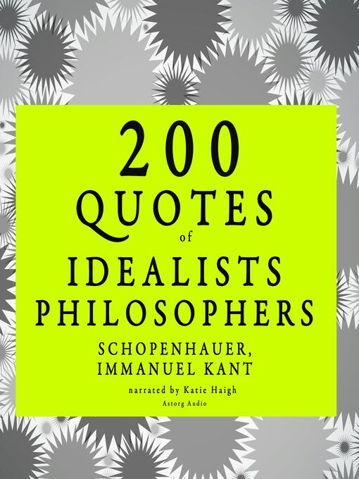 Upplýsingar um 200 quotes of Idealist philosophers eftir Kant - Biðlisti
